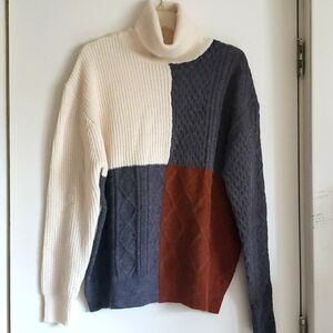 Vici color block turtleneck